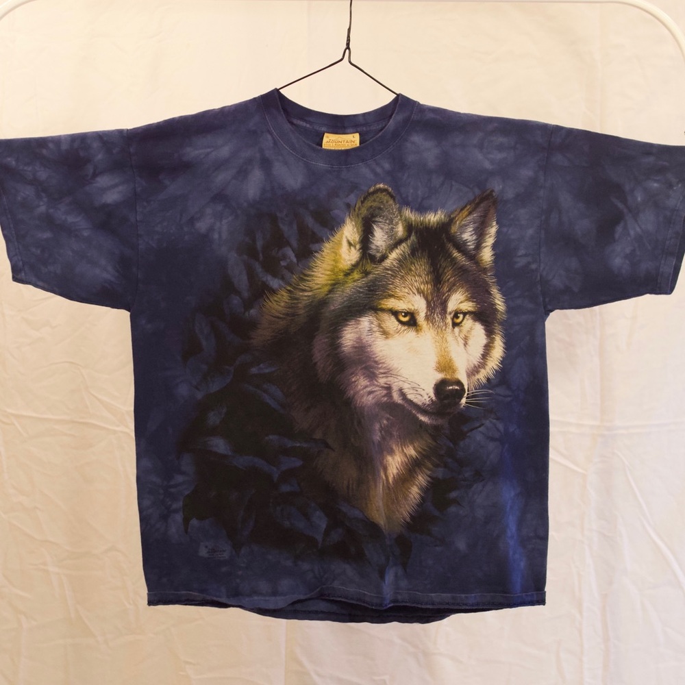 Tie-dye Wolf shirt. Willing to Negotiate price.